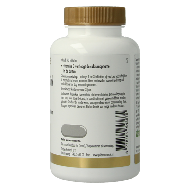 Calcium magnesium & zink 90 Tabletten
