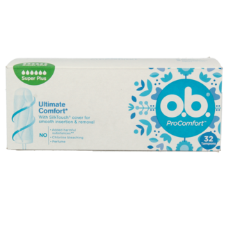 OB o.b. ProComfort Super Plus Tampons - 32 Pack