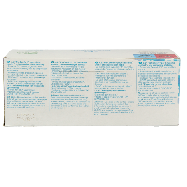 OB Tampons pro comfort super plus 32 Pieces