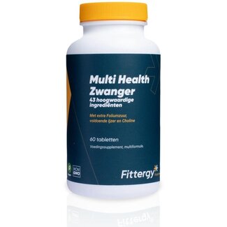 Fittergy Multi health zwanger 60 comprimés