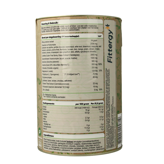 Fittergy Greenswhey 325 g