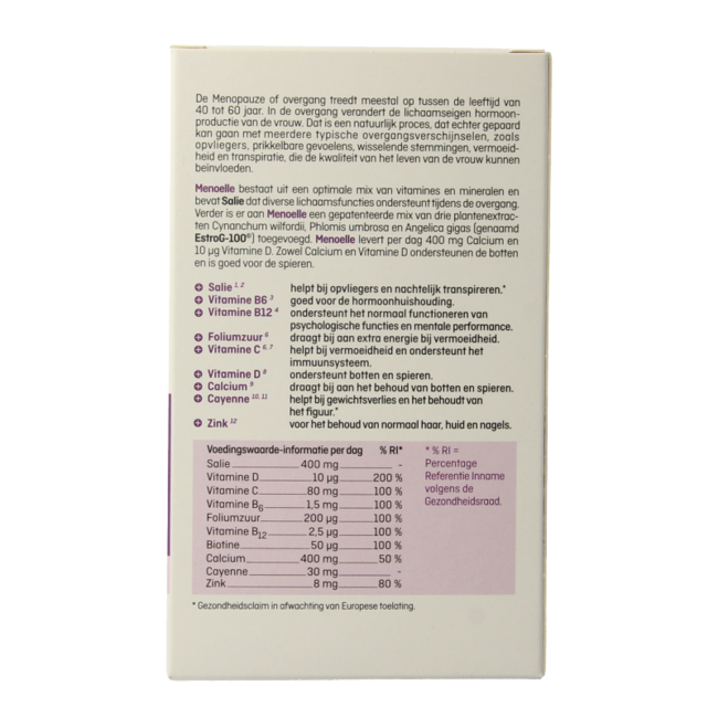 Comprimidos para la menopausia 60 comprimidos