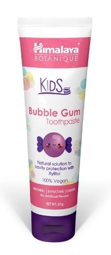 Himalaya Botanique pasta de dientes para niños chicle 80 gramos