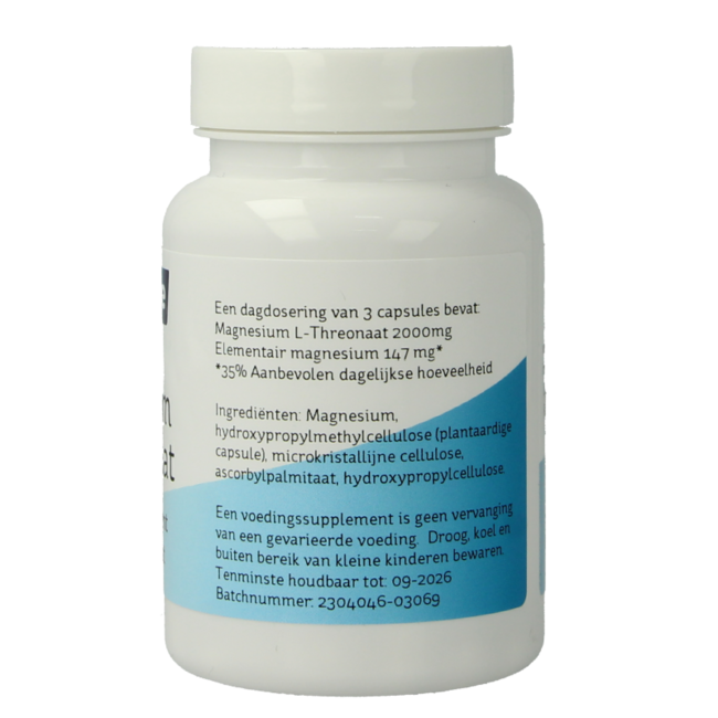 Magnesium L-Threonate 60 Capsules