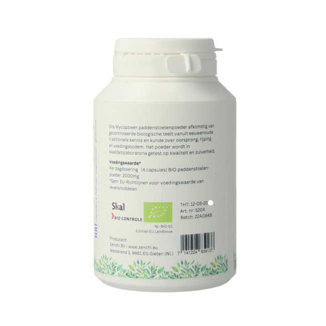 Mycopower Chaga bio 100 Capsules