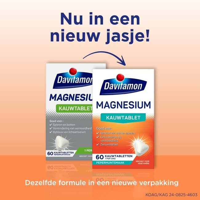 Magnesio 60 comprimidos masticables