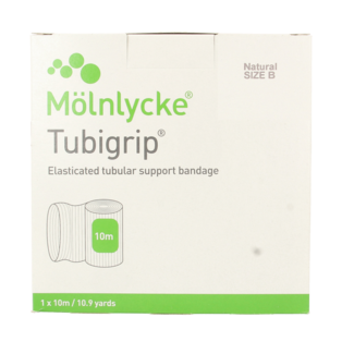 Tubigrip Tubigrip Elastyczny bandaż rurowy B 10m x 6.25cm biały 1 sztuka