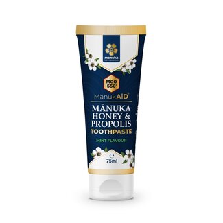 MNZ (Manuka New Zealand) Manuka Honey Toothpaste MGO 550+ 75 Millilitre