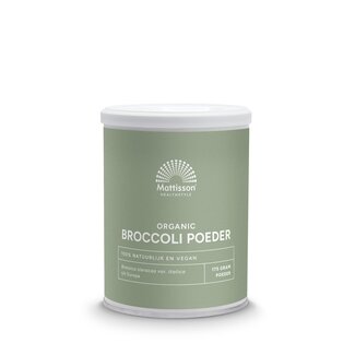 Mattisson Brócoli en polvo ecológico Mattisson 175 g