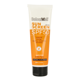 Colourwell Colourwell Natural Sun Cream SPF50 100 Millilitre