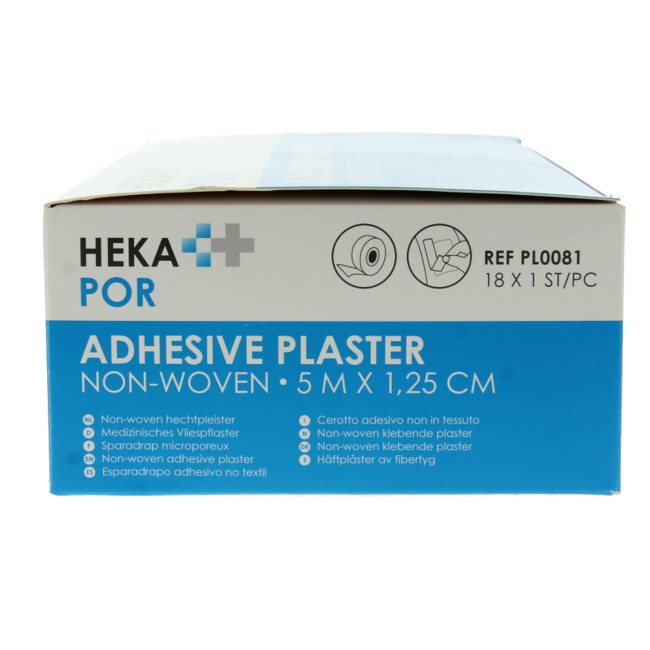 Non-woven hechtpleister ring 5 x 1.25 18 Stuks