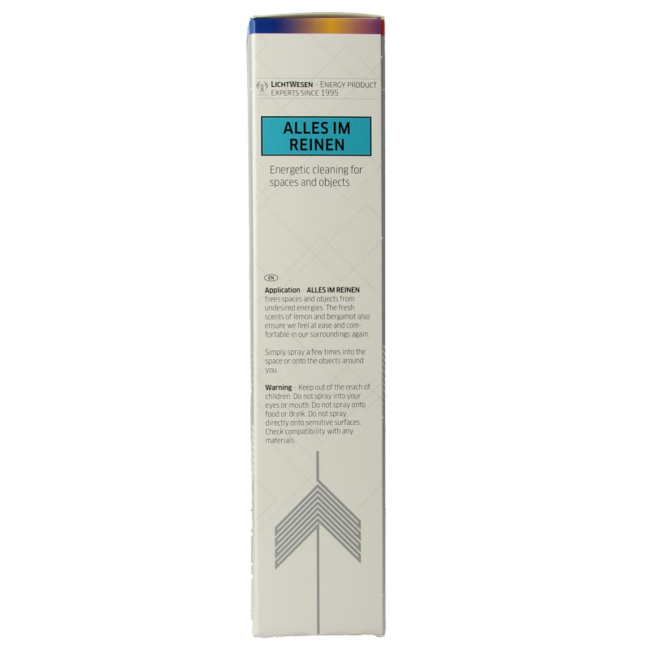 Lichtwesen Energetic cleansing spray everything in the clear 150 Millilitres