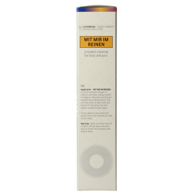 Energetic cleansing spray with me in the clear 150 Milligrams