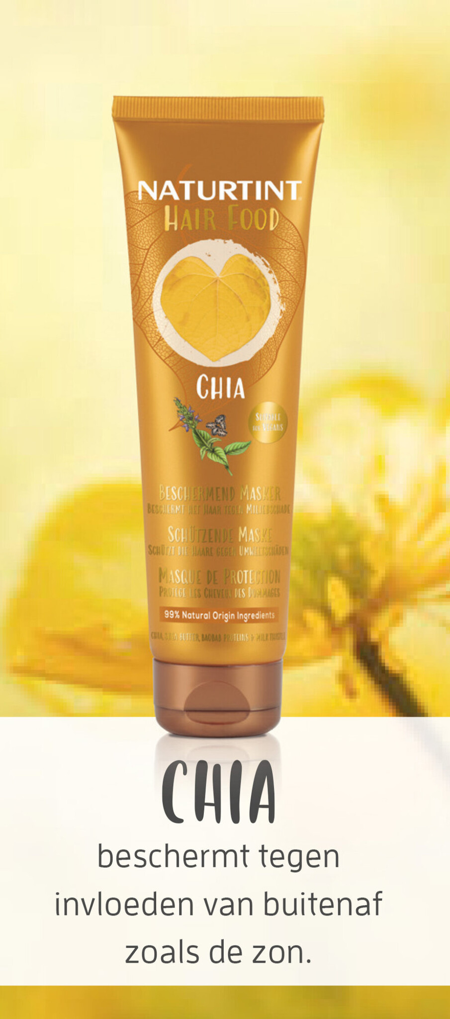 Naturtint Mascarilla Hairfood de chía 150 miligramos