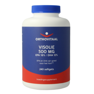 OrthoVitaal OrthoVitaal Aceite de Pescado 500mg EPA 18% DHA 12% 240 Cápsulas Blandas