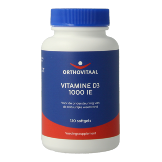 OrthoVitaal OrthoVitaal Vitamin D3 1000 IE/25 mcg 120 Softgels