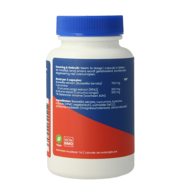 OrthoVitaal Ortho curcuma-boswellia complex 60 Cápsulas vegetarianas