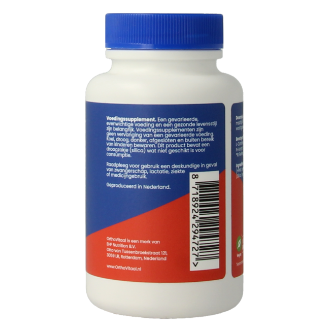 OrthoVitaal L-Carnitina 60 Cápsulas vegetarianas