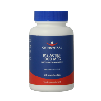 OrthoVitaal OrthoVitaal B12 Actief 1000mcg 120 Zuigtabletten