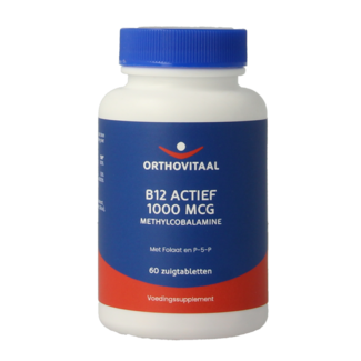 OrthoVitaal OrthoVitaal B12 Actief 1000mcg 60 comprimidos masticables