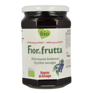 Fiordifrutta Mermelada de arándanos silvestres bio 630 gramos