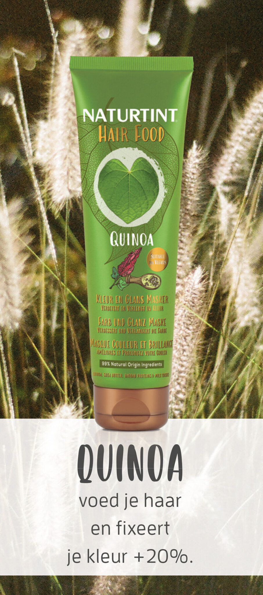 Naturtint Mascarilla de quinoa Naturtint Hairfood 150 mililitros