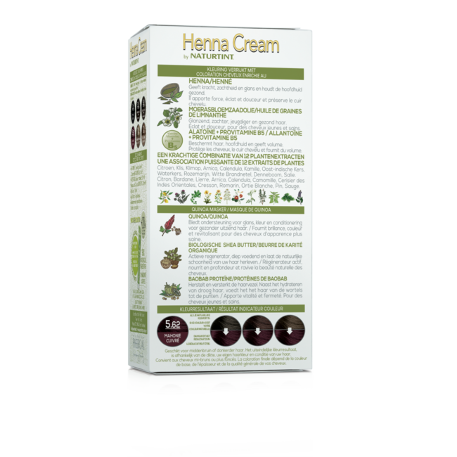 Naturtint Henna Creme 5.62 Mahagoni/Acajou 110 Milliliter