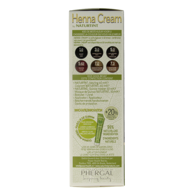 Naturtint Henna Cream 3.0 Castaño Oscuro 110 mililitros