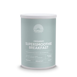 Mattisson Mattisson Organic supersmoothie breakfast bio 500 Gram