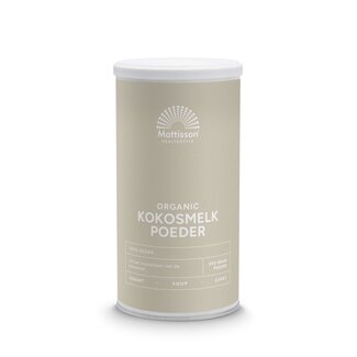 Mattisson Leche de coco en polvo bio 200 Gramos