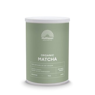 Mattisson Matcha in Polvere Biologico 350 Grammi
