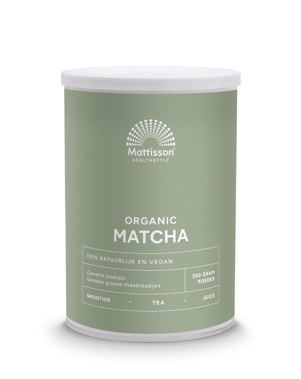 Mattisson Matcha Biologico 350g: Energia e Concentrazione Naturale