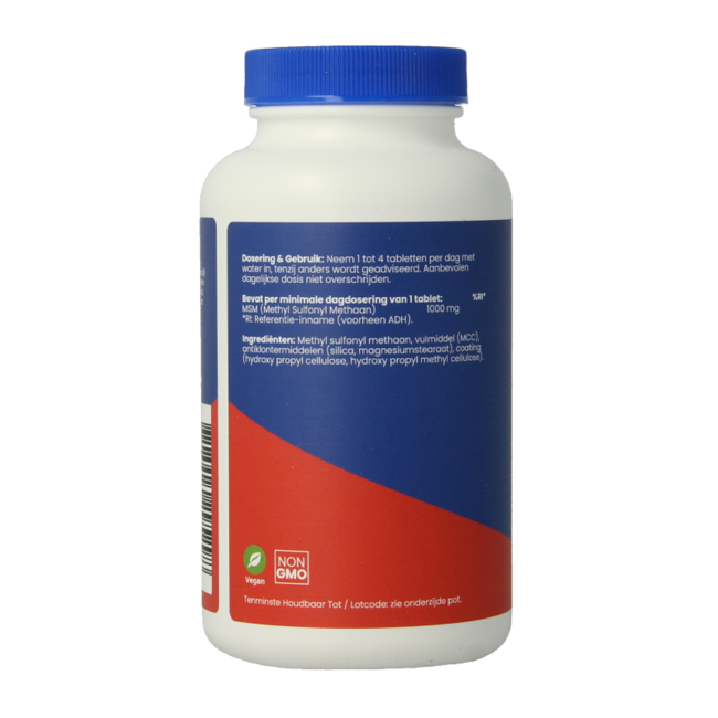 OrthoVitaal MSM 1000mg 120 Tablets