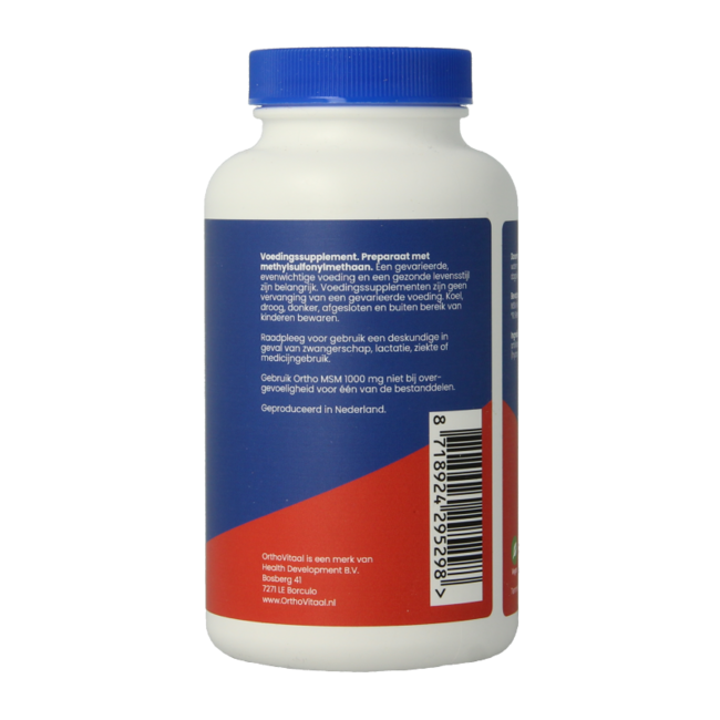 OrthoVitaal MSM 1000mg 120 Compresse