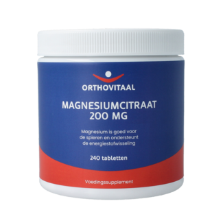OrthoVitaal Citrato de magnesio 200mg 240 comprimidos