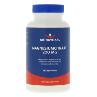 OrthoVitaal Magnesiumcitrat 200mg 120 Tabletten