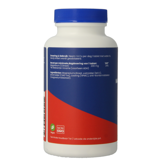 Cytrynian magnezu 200 mg 120 tabletek