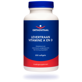OrthoVitaal OrthoVitaal Lebertran Vitamin A und D 200 Softgels
