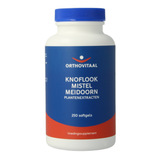 OrthoVitaal OrthoVitaal Knoblauch Mistel Weißdorn 250 Softgels