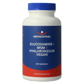 OrthoVitaal OrthoVitaal Glucosamina / MSM / Ácido Hialurónico vegano 90 Comprimidos