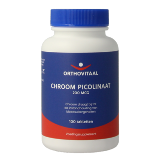 OrthoVitaal Picolinato de cromo 200 mcg 100 comprimidos