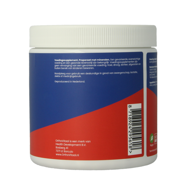 OrthoVitaal Calcium Magnésium Zinc 240 Comprimés