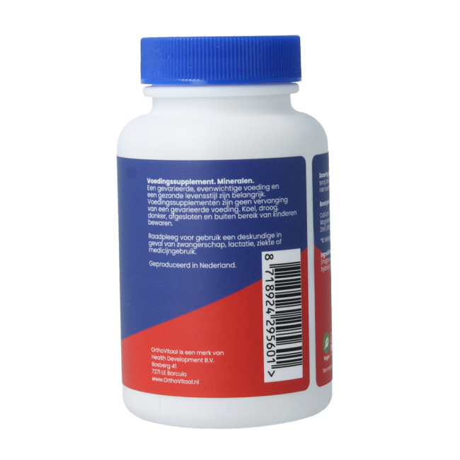 OrthoVitaal Calcium Magnesium Zinc 60 Tablets