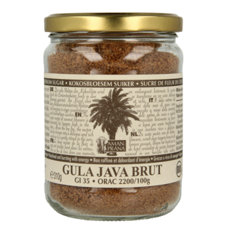 Amanprana Amanprana Gula java brut bio 310 gramos