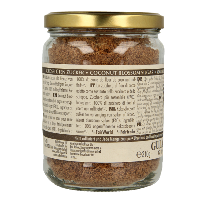 Amanprana Gula java brut bio 310 Gram