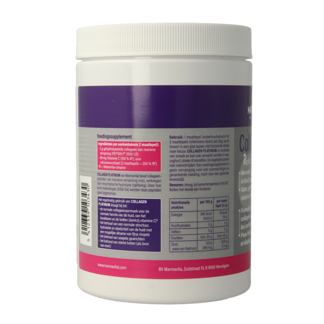 Mannavital Collagen Platinum 306 Gramm