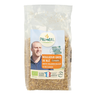 Primeal Primeal Wheat bulgur France organic 400 Gram