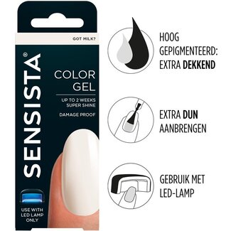 Sensista Farbgel got milk 7,5 Milliliter