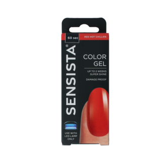 Sensista Sensista Color gel red hot chillies 7,5 ml
