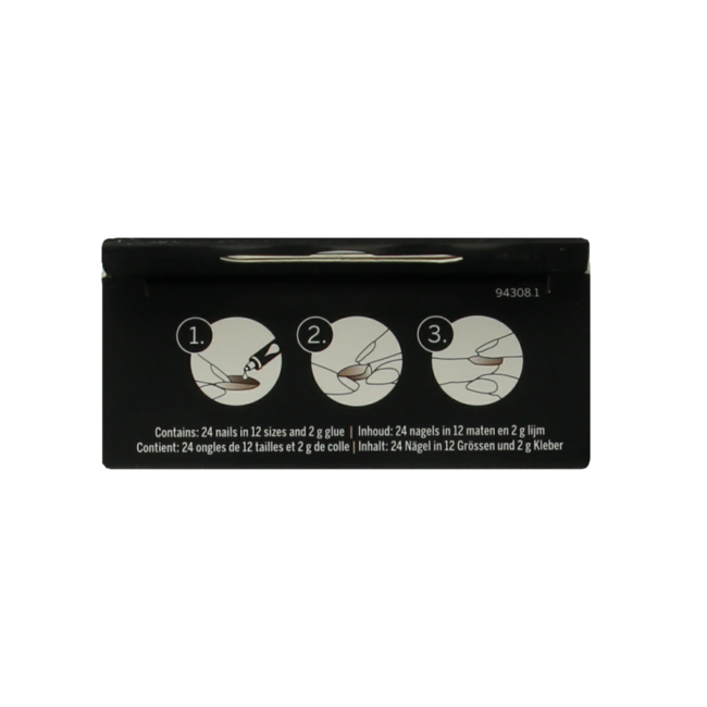 2B Nails French Medium 24 Stück